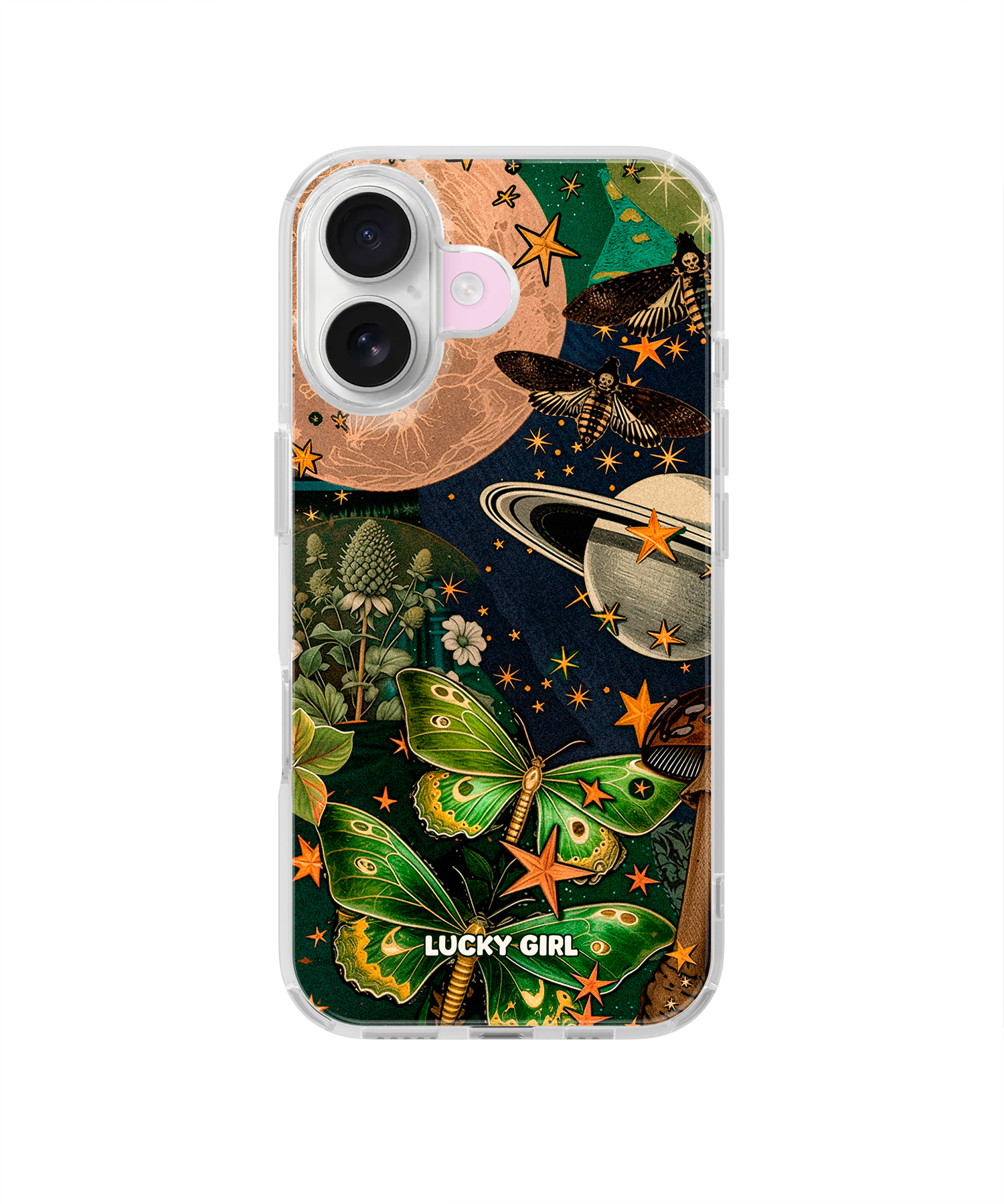 Planetary Alignment Clear Case Insert iPhone 17