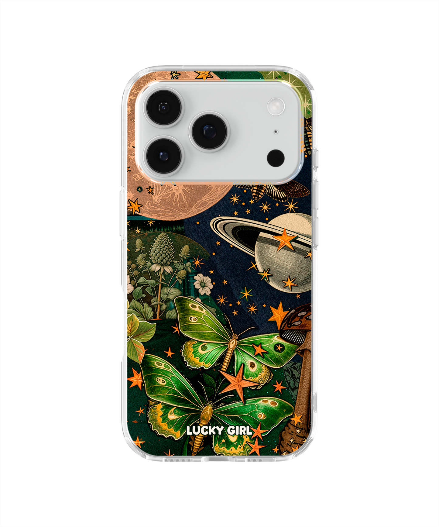 Planetary Alignment Clear Case Insert iPhone 17 Pro