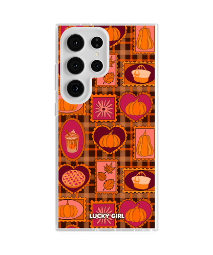 Pumpkin Postage Clear Case Insert Galaxy S23 Ultra