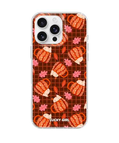 Pumpkin Spice Clear Case Insert iPhone 14 Pro Max