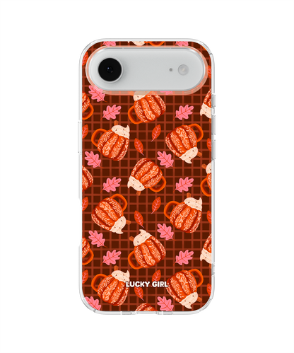 Pumpkin Spice Clear Case Insert iPhone 17 Air