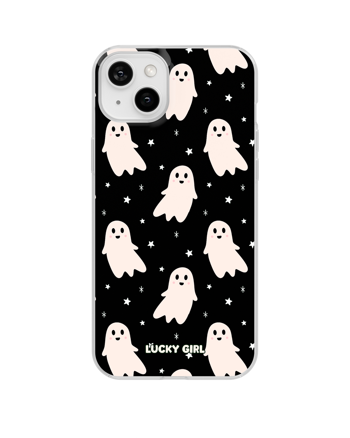 Shadow Ghosts Clear Case Insert iPhone 14 Plus/15 Plus