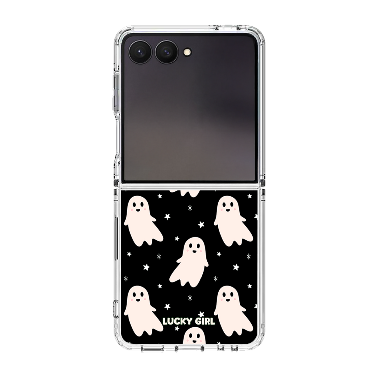 Shadow Ghosts Clear Case Insert Galaxy Z Flip 7
