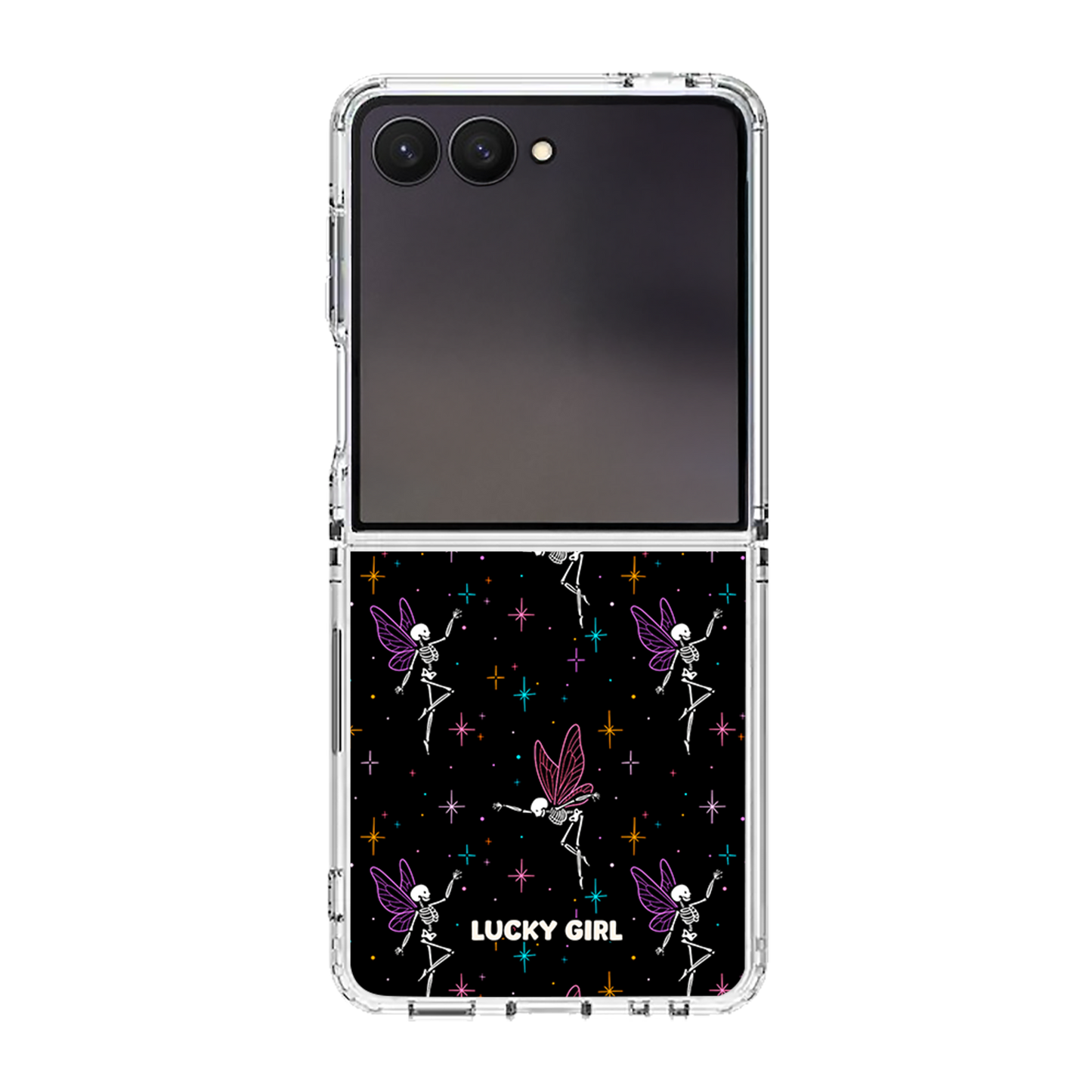 She Was A Fairy Clear Case Insert Galaxy Z Flip 7