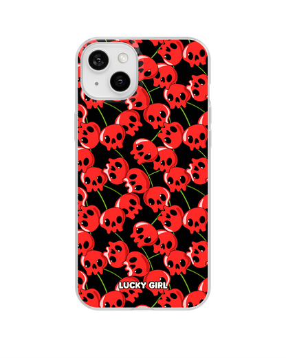 Sour Cherries Clear Case Insert iPhone 14 Plus/15 Plus