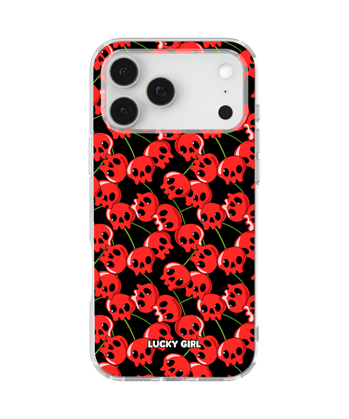 Sour Cherries Clear Case Insert iPhone 17 Pro Max
