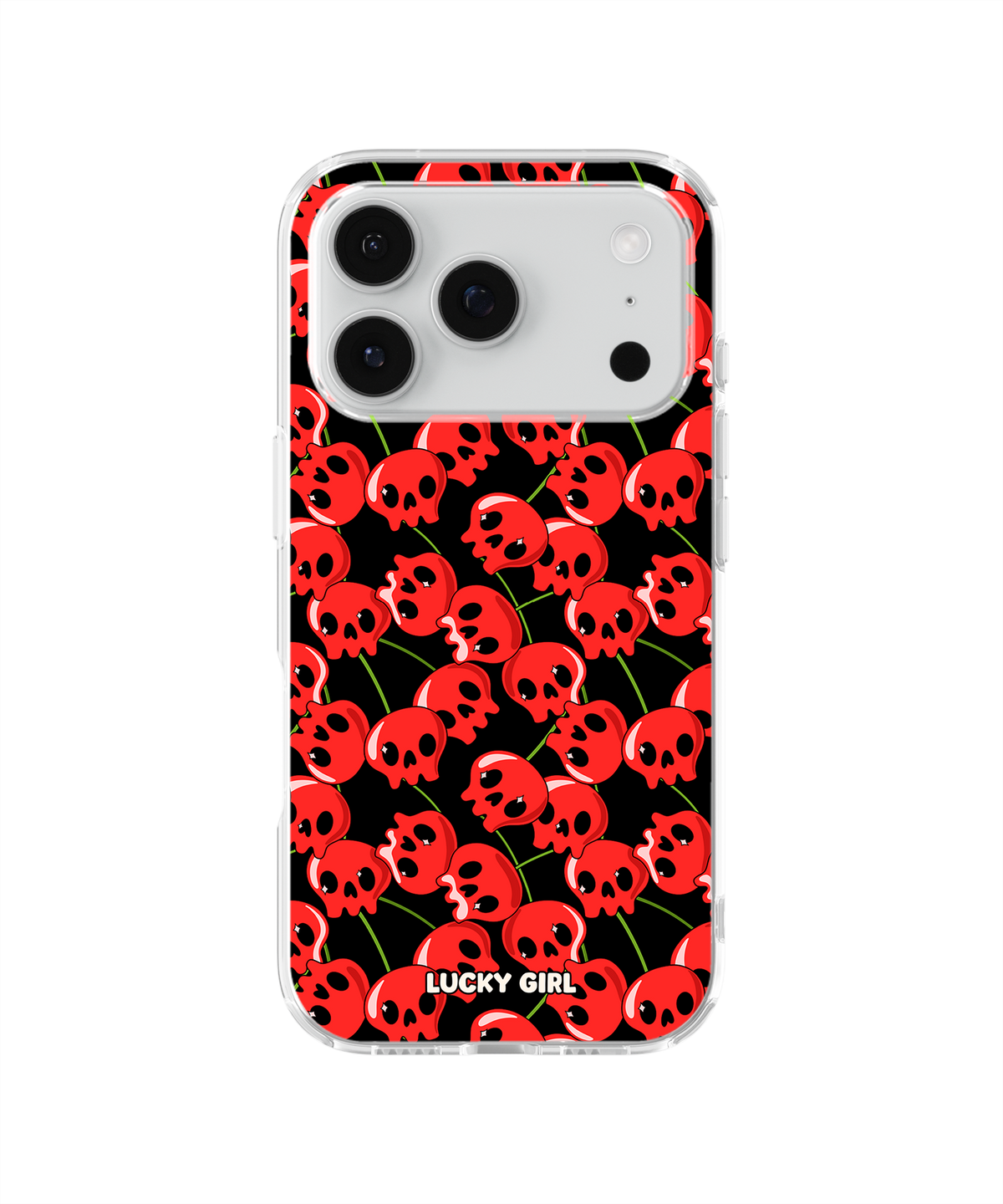 Sour Cherries Clear Case Insert iPhone 17 Pro