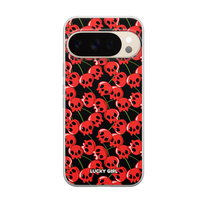 Sour Cherries Clear Case Insert Pixel 10 Pro XL