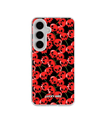 Sour Cherries Clear Case Insert Galaxy S24/S25