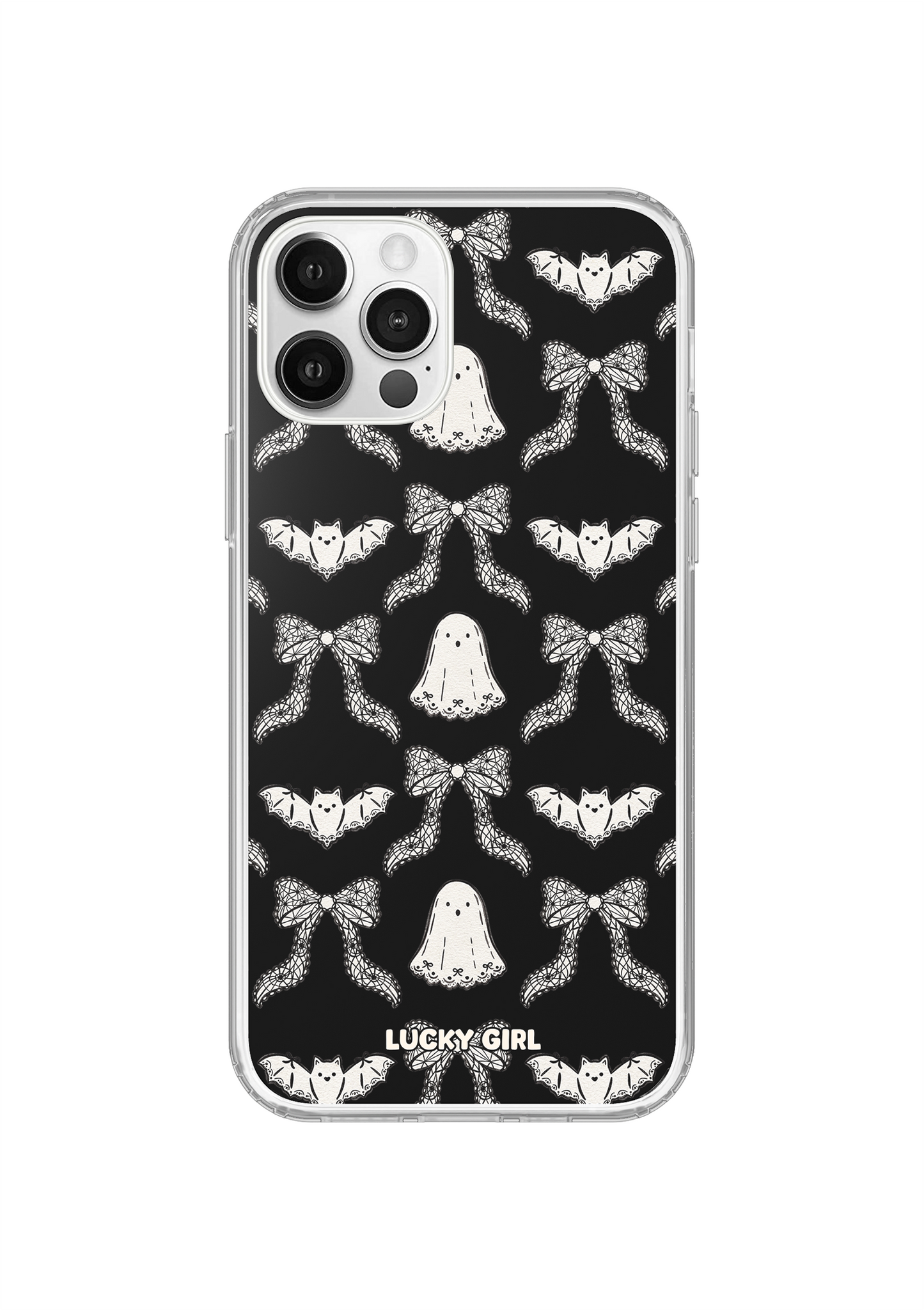 Spooky Chantilly Clear Case Insert iPhone 12/12 Pro