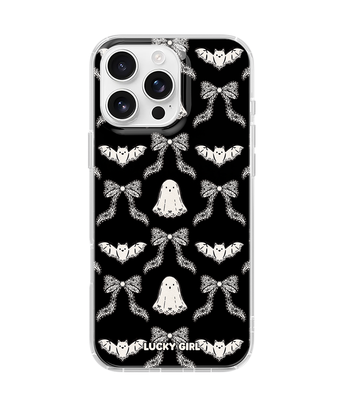 Spooky Chantilly Clear Case Insert iPhone 15 Pro Max