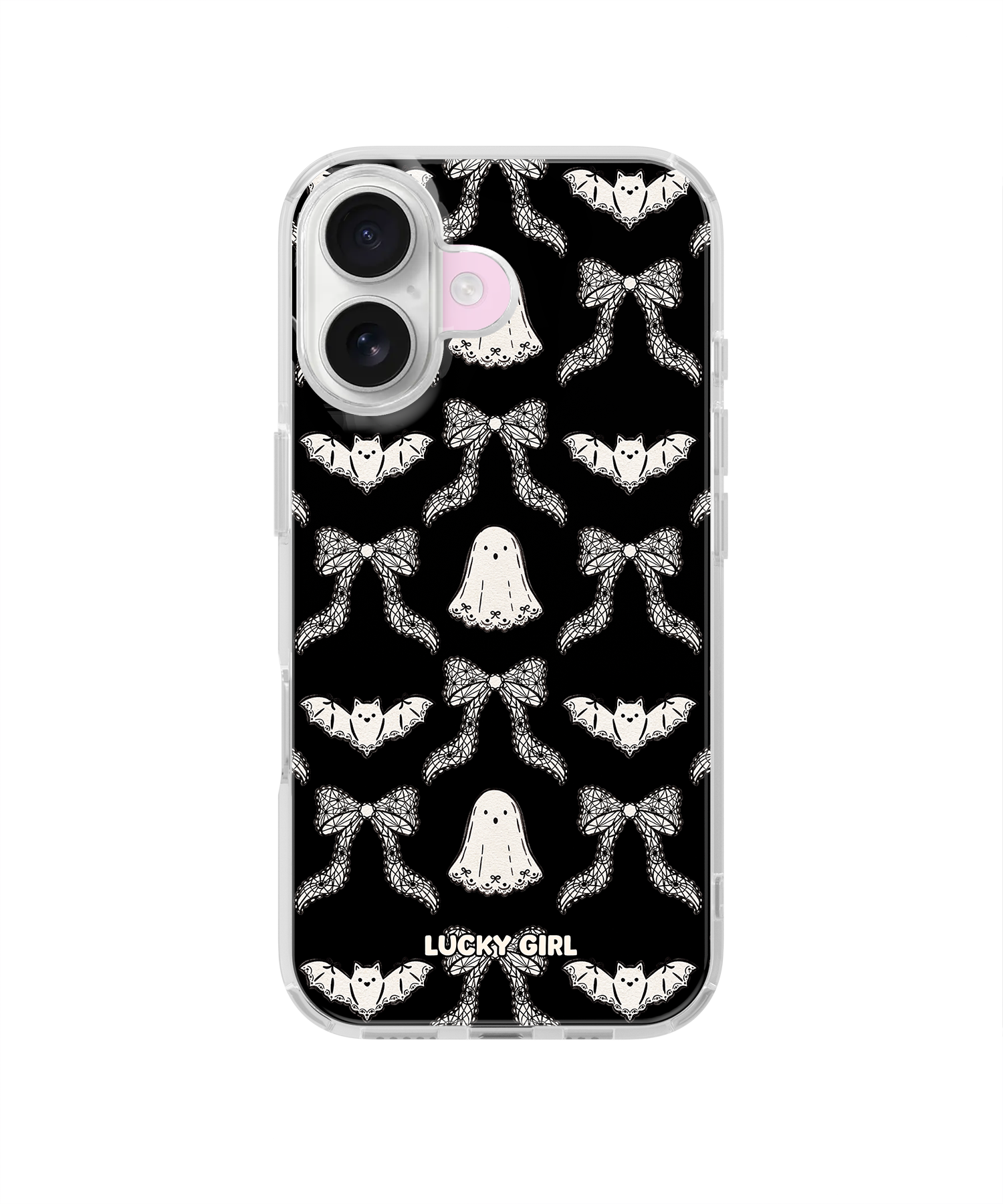 Spooky Chantilly Clear Case Insert iPhone 17