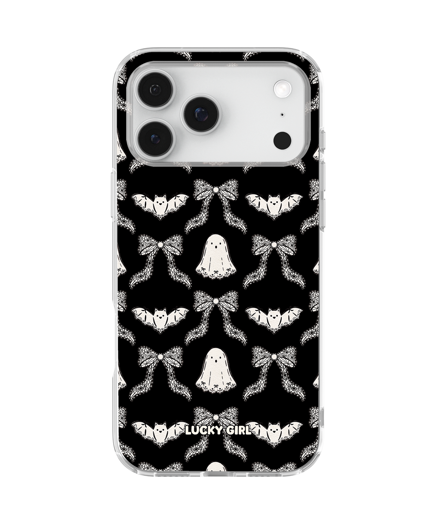Spooky Chantilly Clear Case Insert iPhone 17 Pro Max