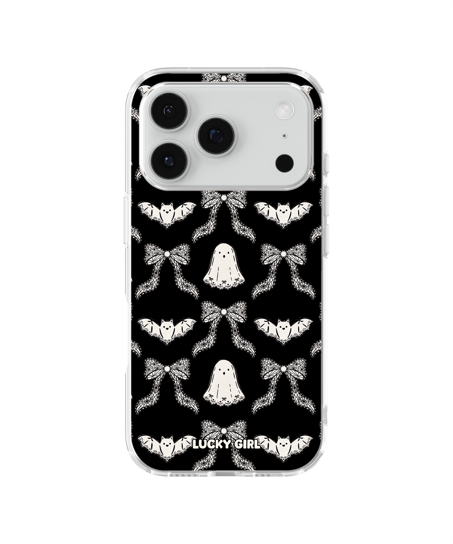 Spooky Chantilly Clear Case Insert iPhone 17 Pro