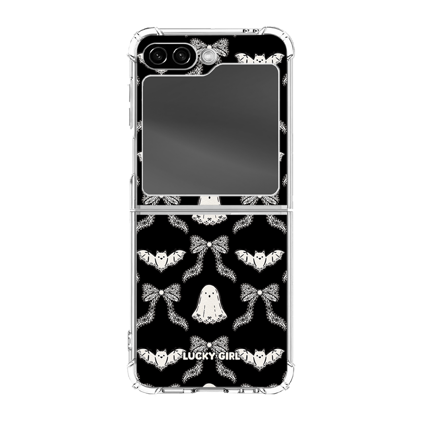 Spooky Chantilly Clear Case Insert Galaxy Z Flip 6/7 FE