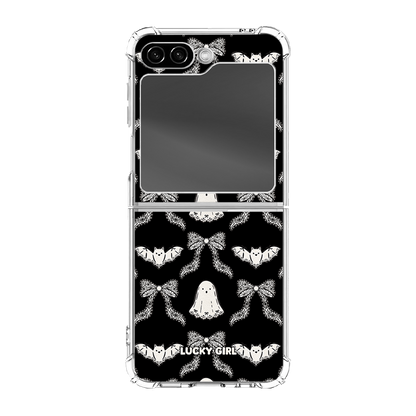 Spooky Chantilly Clear Case Insert Galaxy Z Flip 6/7 FE