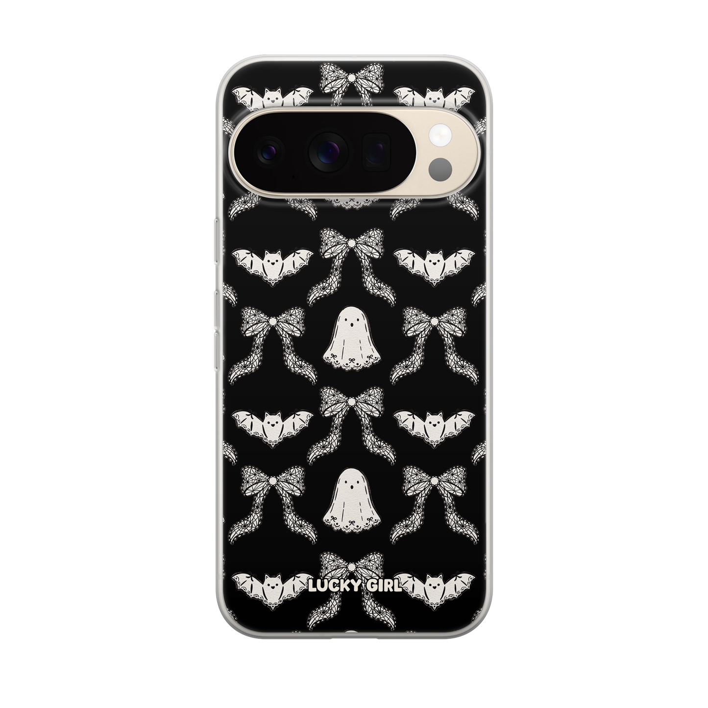 Spooky Chantilly Clear Case Insert Pixel 10/10 Pro
