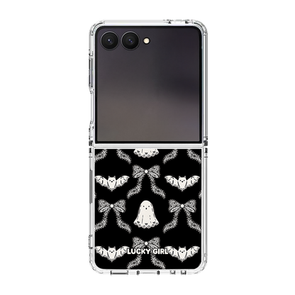 Spooky Chantilly Clear Case Insert Galaxy Z Flip 7