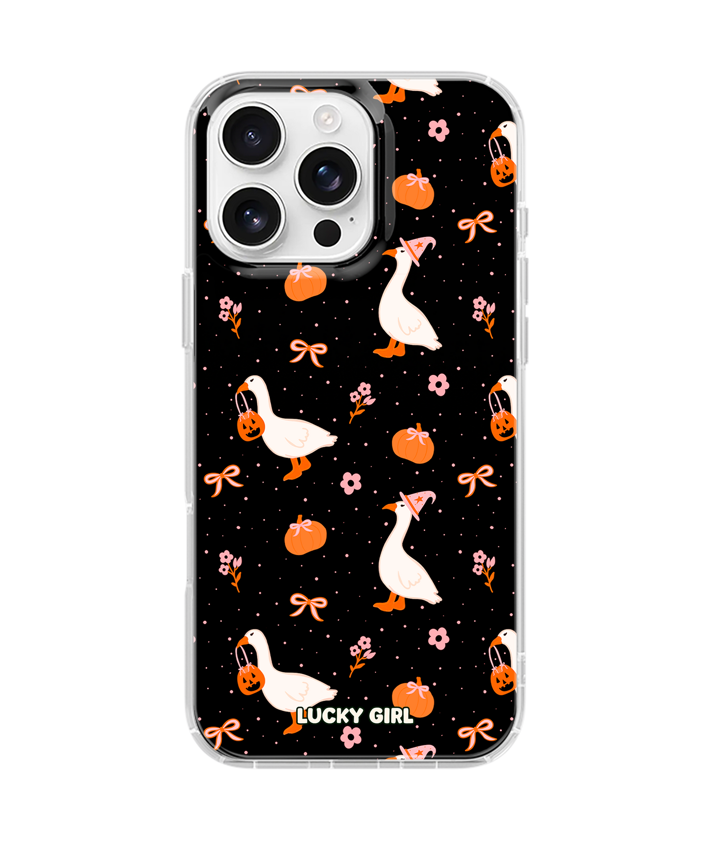 Spooky Goose Clear Case Insert iPhone 12 Pro Max