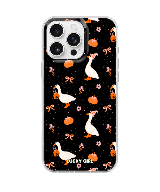 Spooky Goose Clear Case Insert iPhone 15 Pro Max