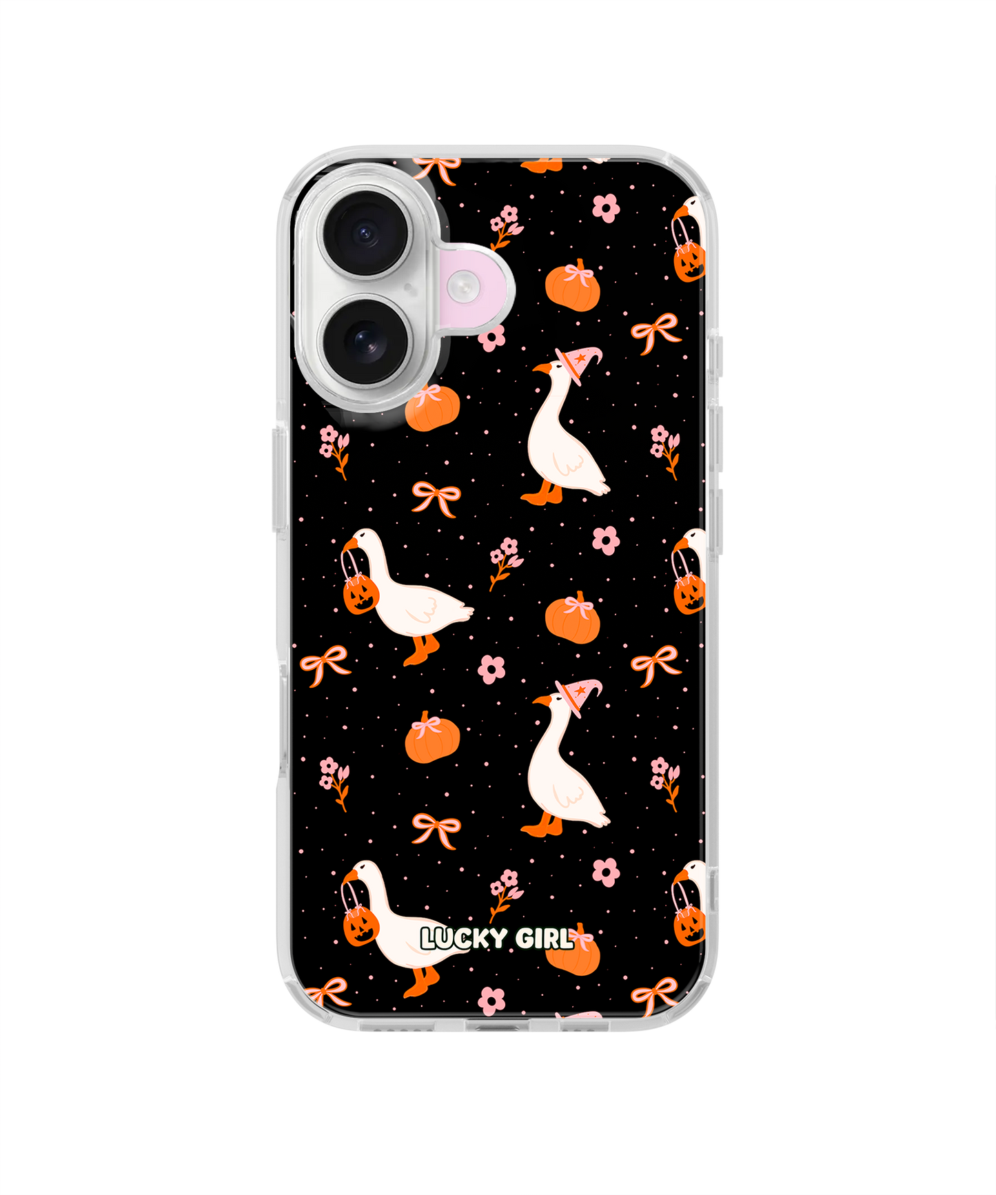 Spooky Goose Clear Case Insert iPhone 16