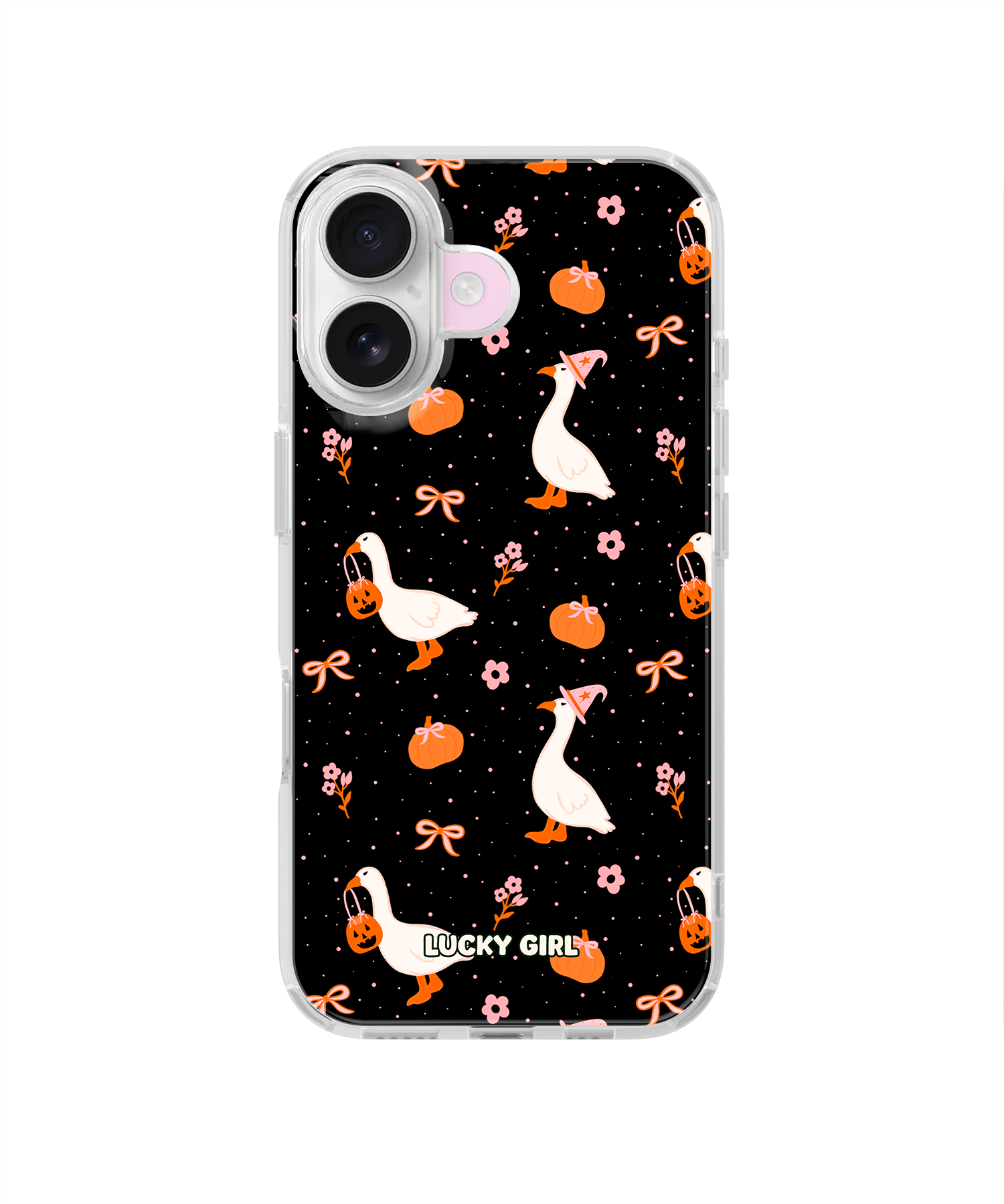 Spooky Goose Clear Case Insert iPhone 17