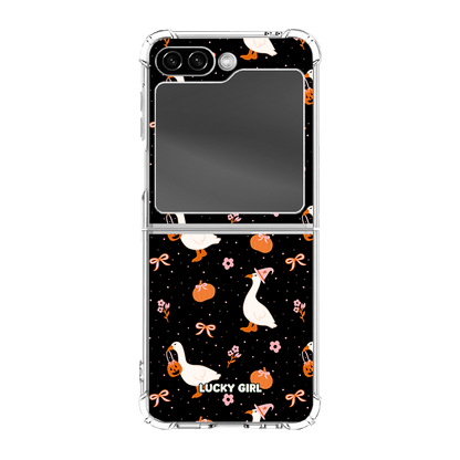 Spooky Goose Clear Case Insert Galaxy Z Flip 6/7 FE