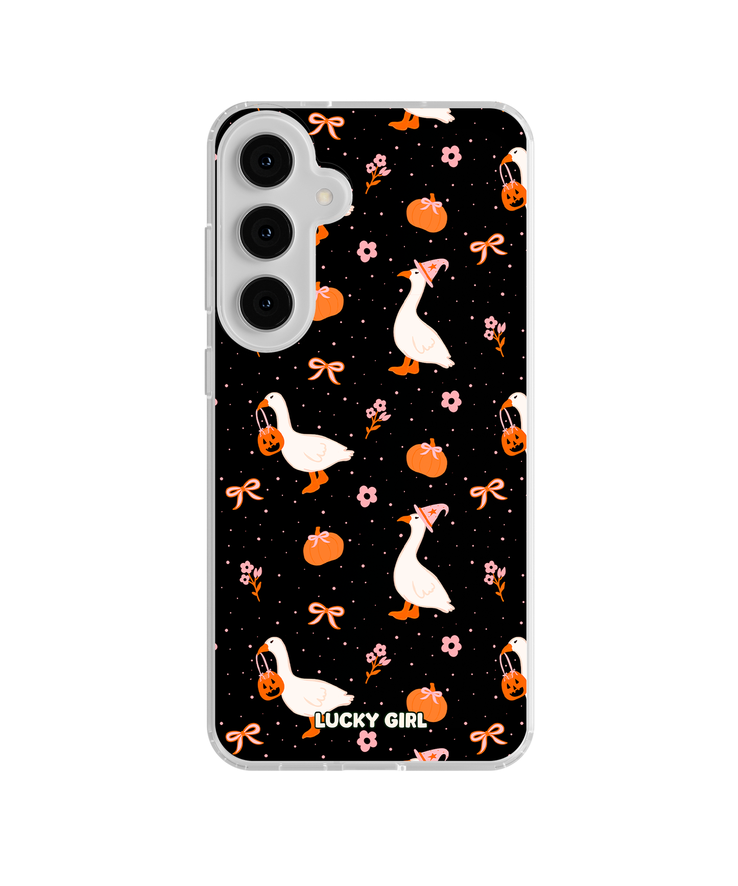 Spooky Goose Clear Case Insert Galaxy S26 Plus