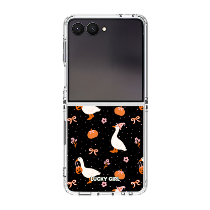 Spooky Goose Clear Case Insert Galaxy Z Flip 7