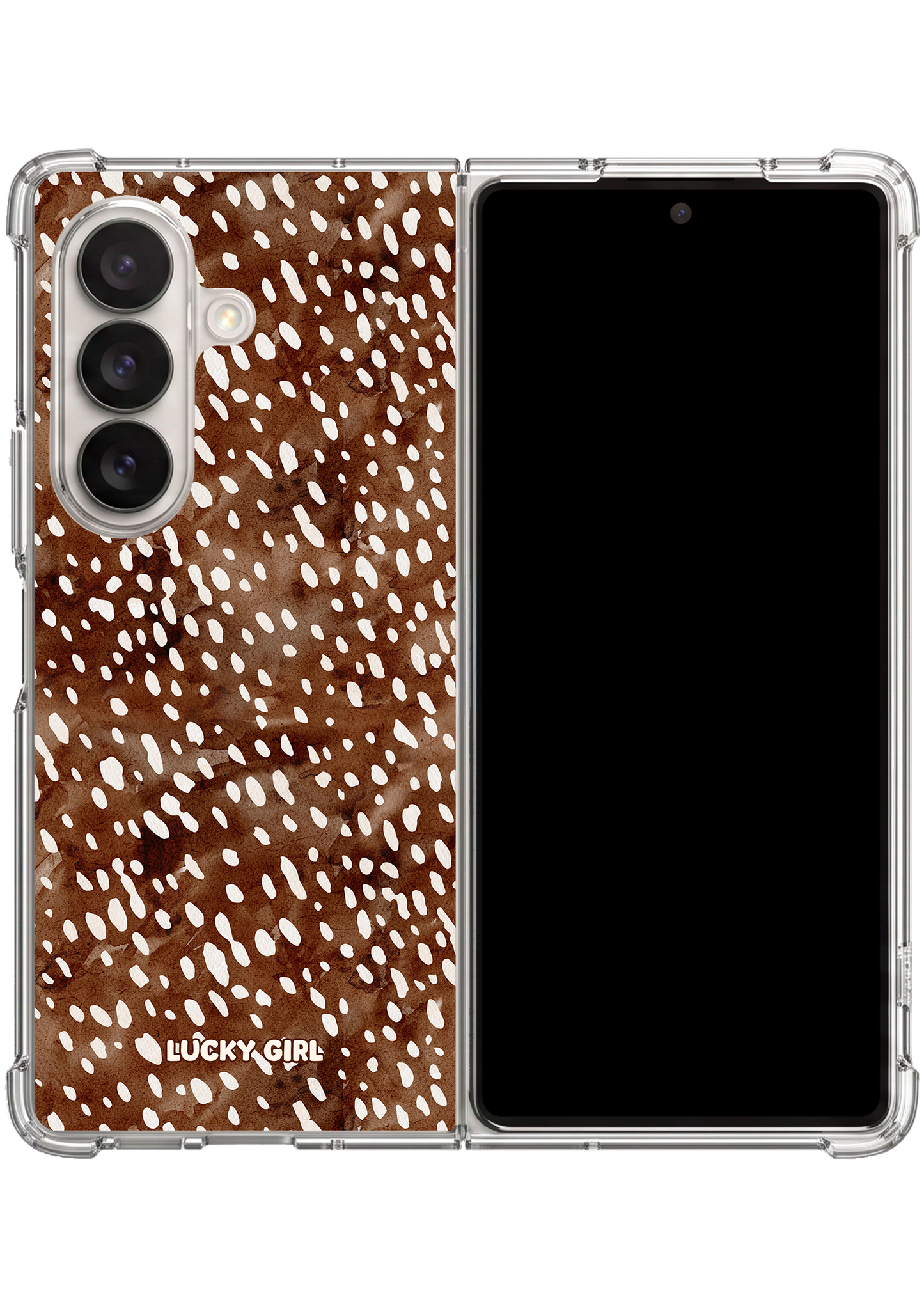 Spotted Doe Clear Case Insert Galaxy Z Fold 7