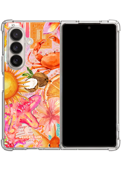 Sun-Drenched Clear Case Insert Galaxy Z Fold 7