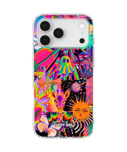 Technicolor Trip Clear Case Insert iPhone 17 Pro Max