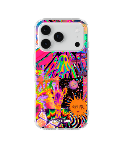 Technicolor Trip Clear Case Insert iPhone 17 Pro