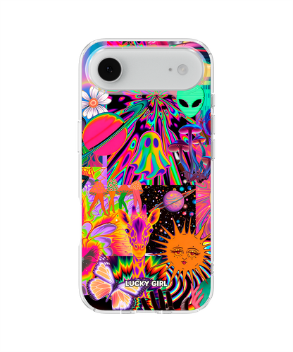 Technicolor Trip Clear Case Insert iPhone 17 Air