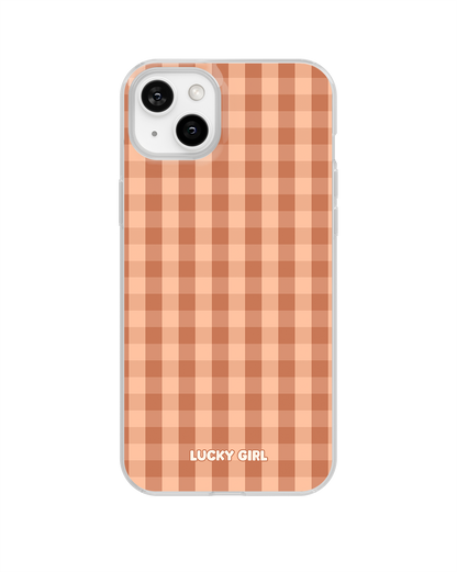 Teddy Gingham Clear Case Insert iPhone 13/14/16e