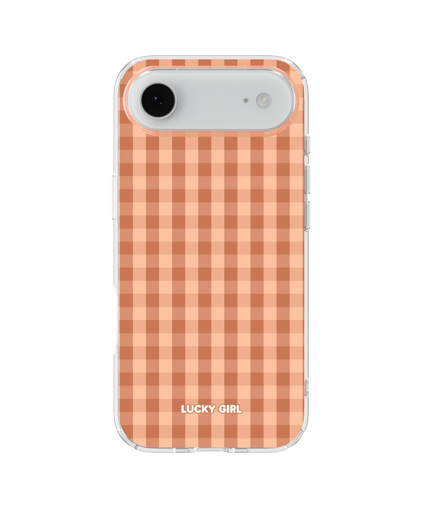 Teddy Gingham Clear Case Insert iPhone 17 Air
