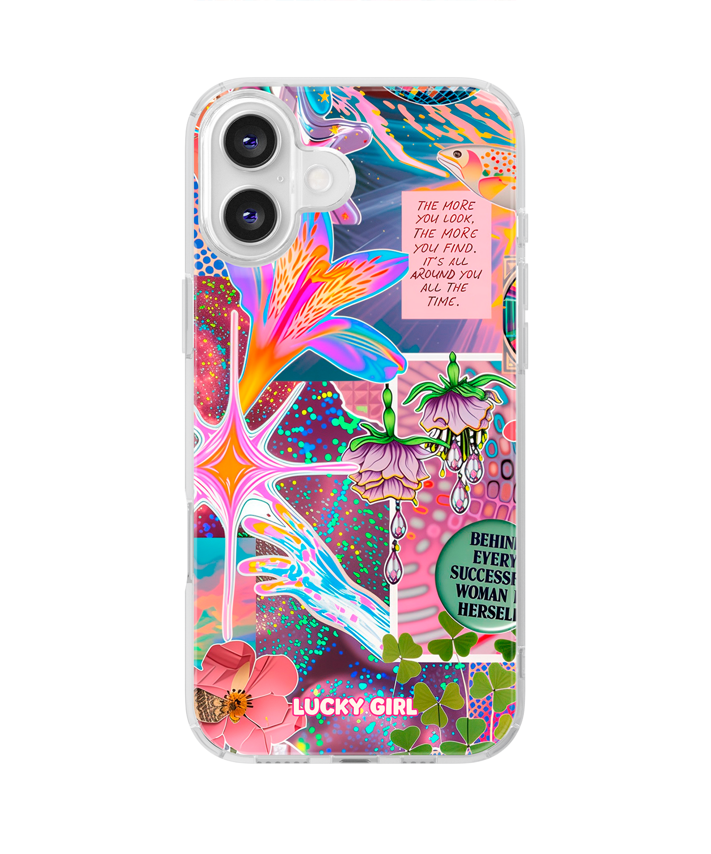 Whimsy & Wonder Clear Case Insert iPhone 16 Plus