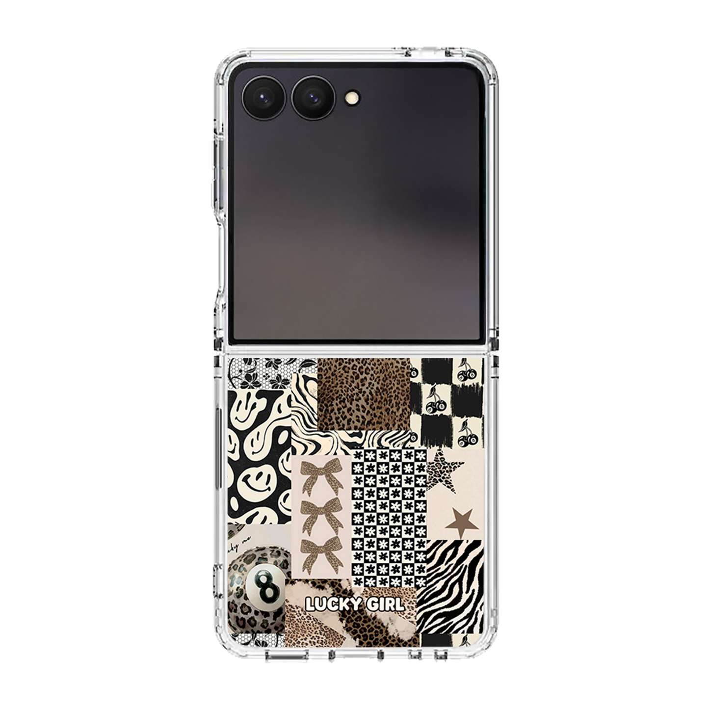 Wild & Free Clear Case Insert Galaxy Z Flip 7
