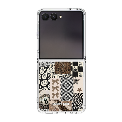 Wild & Free Clear Case Insert Galaxy Z Flip 7