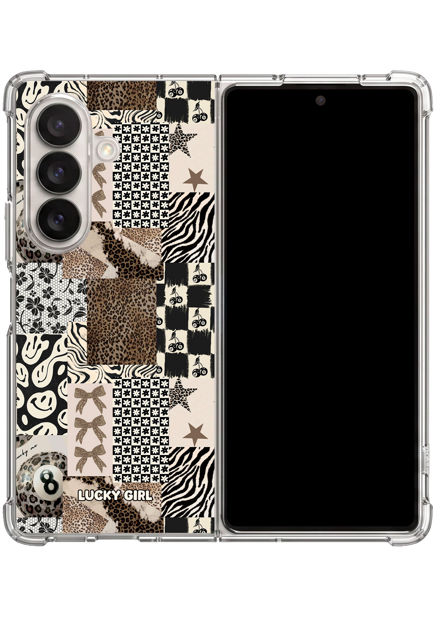 Wild & Free Clear Case Insert Galaxy Z Fold 7