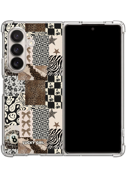 Wild & Free Clear Case Insert Galaxy Z Fold 7