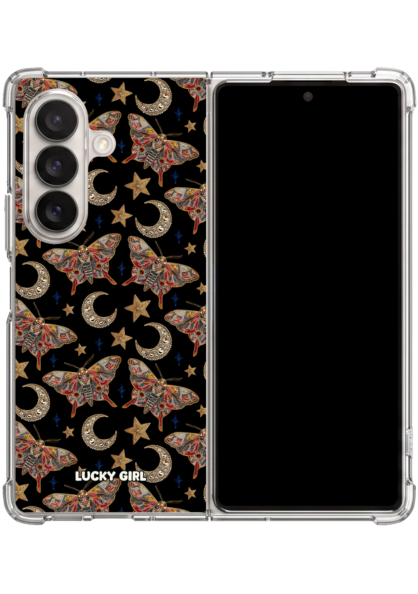 Witchlight Wings Clear Case Insert Galaxy Z Fold 7