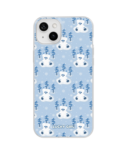 Yeti Teddy Clear Case Insert iPhone 14 Plus/15 Plus