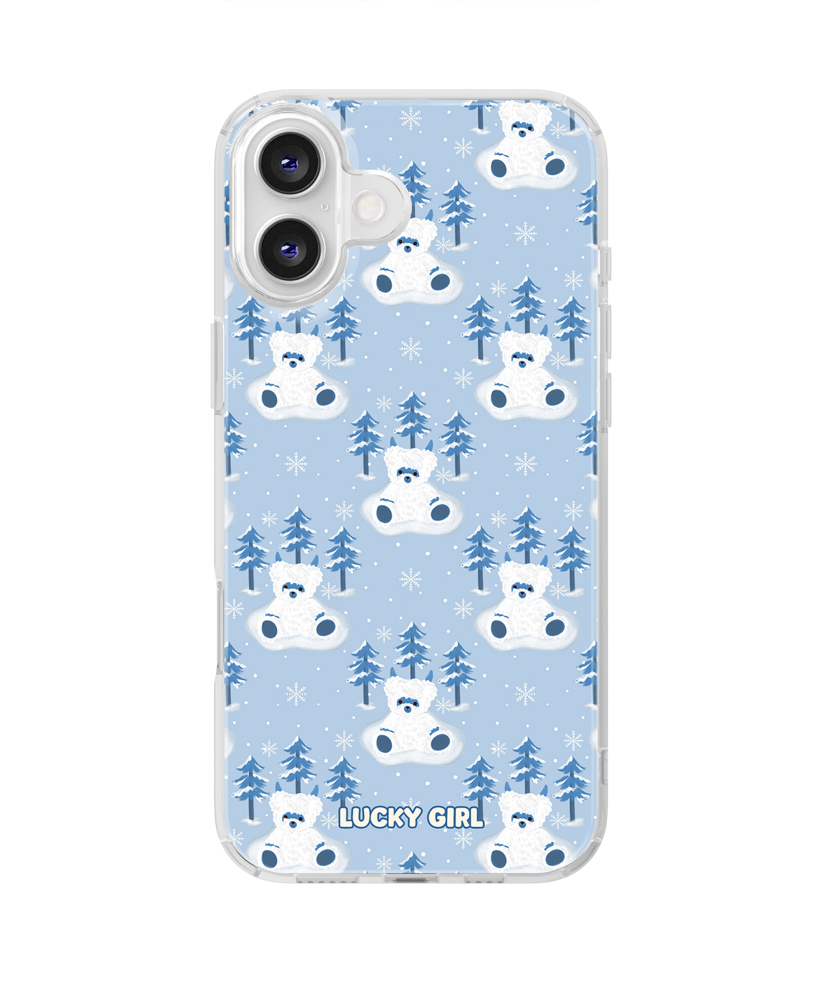 Yeti Teddy Clear Case Insert iPhone 16 Plus