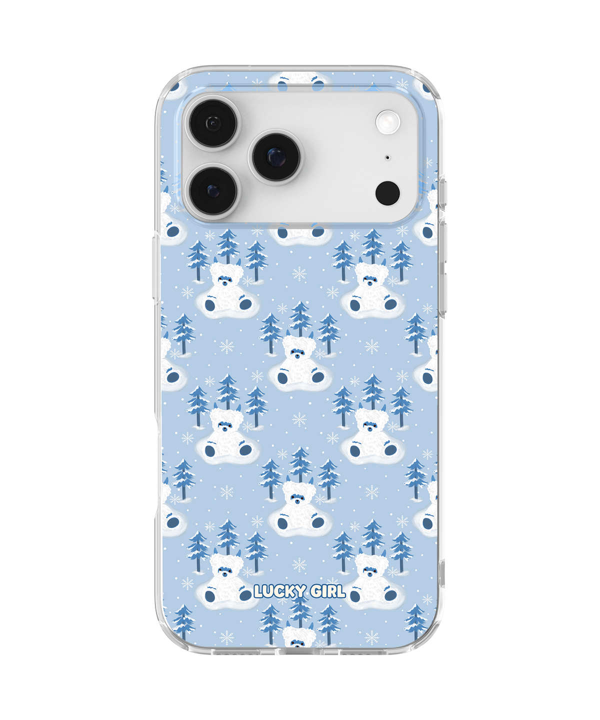 Yeti Teddy Clear Case Insert iPhone 17 Pro Max / 18 Pro Max