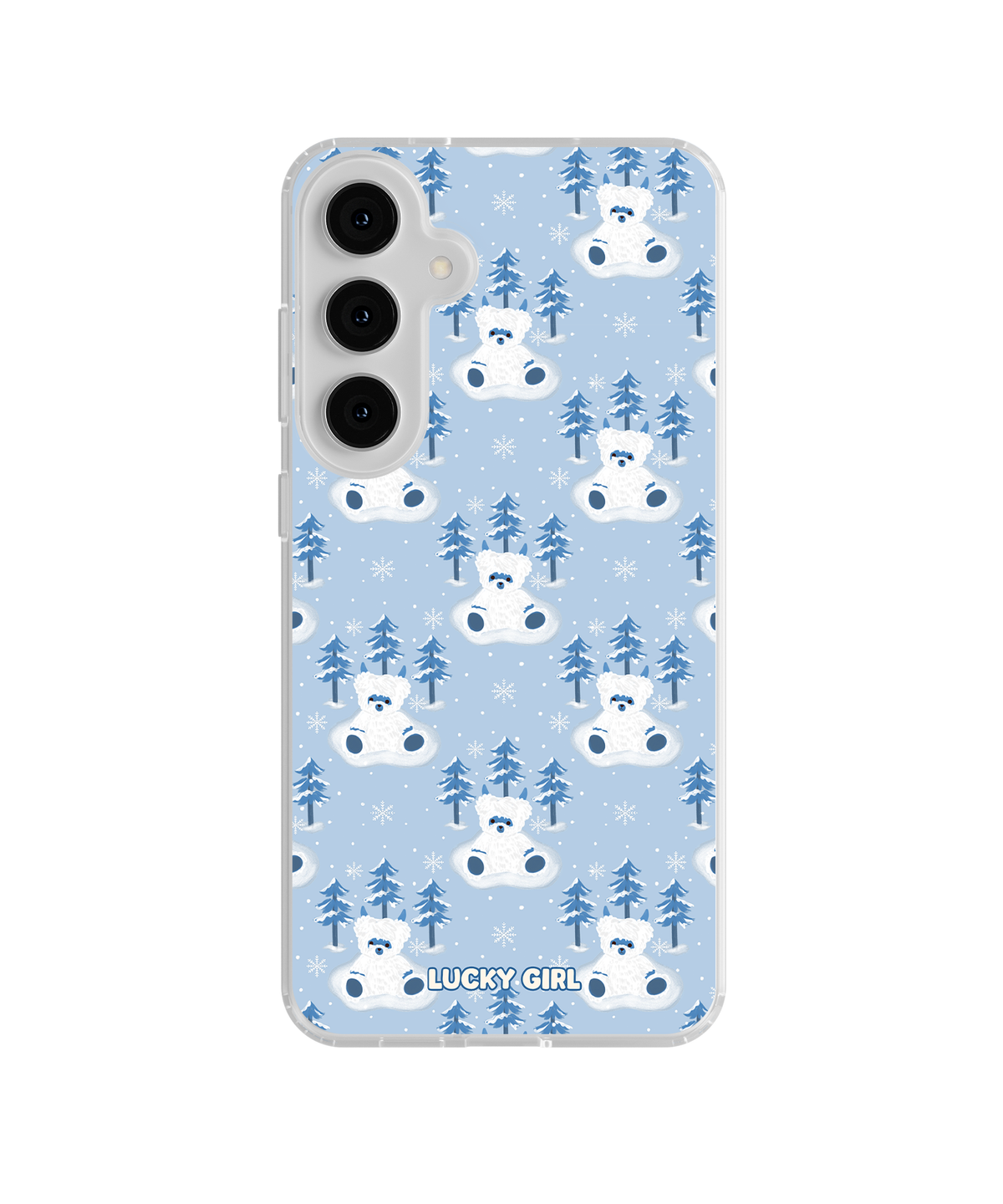 Yeti Teddy Clear Case Insert Galaxy S23 Plus