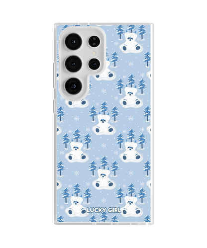 Yeti Teddy Clear Case Insert Galaxy S24 Ultra