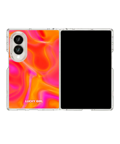 Blaze Heat Wave Clear Case Insert Galaxy Z Fold 8 (wide)
