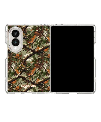Camouflage Clear Case Insert Galaxy Z Fold 8 (wide)