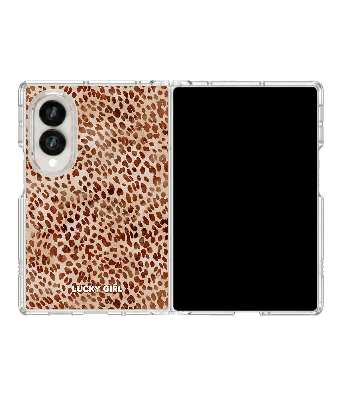 Chai Cheetah Clear Case Insert Galaxy Z Fold 8 (wide)